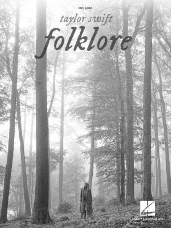 Taylor Swift - Folklore - Easy Piano Songbook With Lyrics