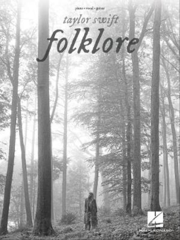 Taylor Swift - Folklore - Piano/Vocal/Guitar Songbook