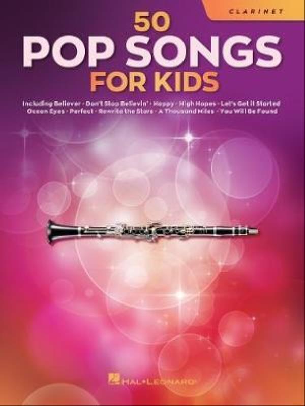 Pop Songs For Kids - For Clarinet