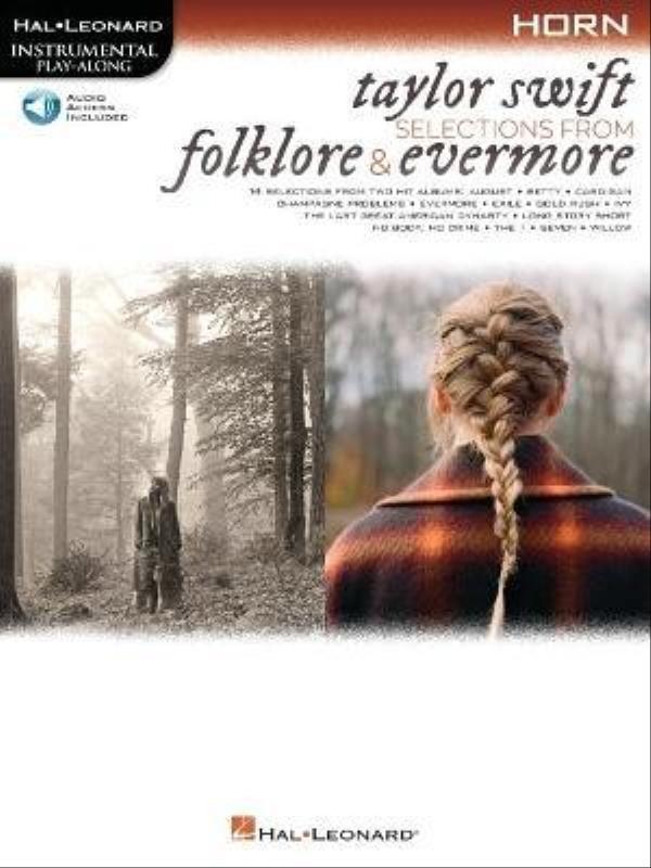Taylor Swift - Selections From Folklore & Evermore - Horn Play-Along