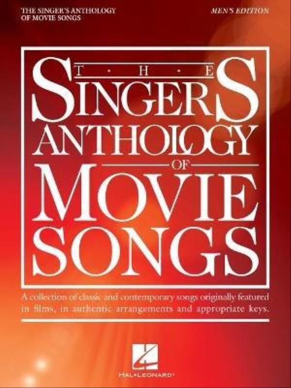 The Singer'S Anthology Of Movie Songs - Men'S Edition
