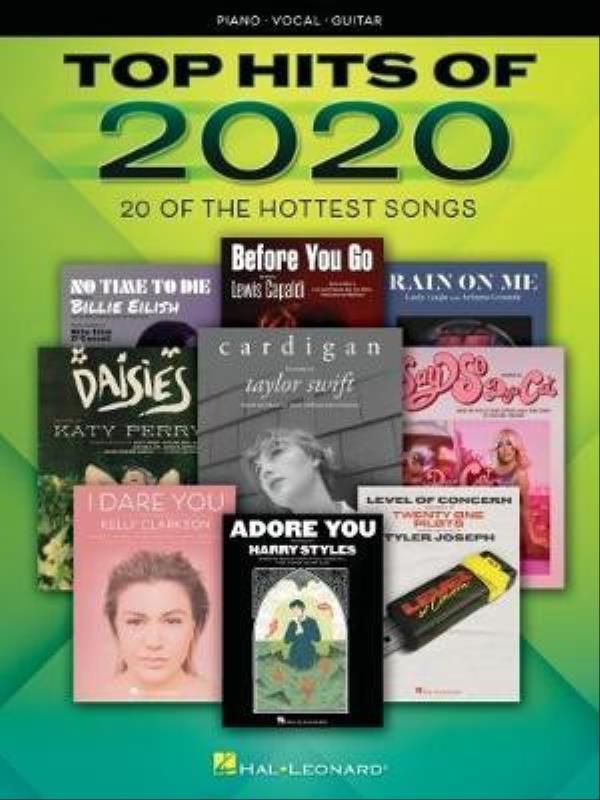Top Hits Of 2020 - Piano/Vocal/Guitar