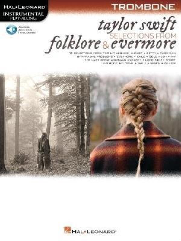 Taylor Swift - Selections From Folklore & Evermore - Trombone Play-Along