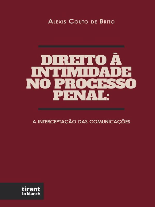 Capa de Direito à Intimidade no Processo Penal - 2022