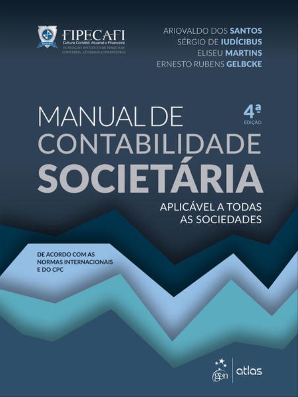 Manual de Contabilidade SocietáRia - Capa Dura