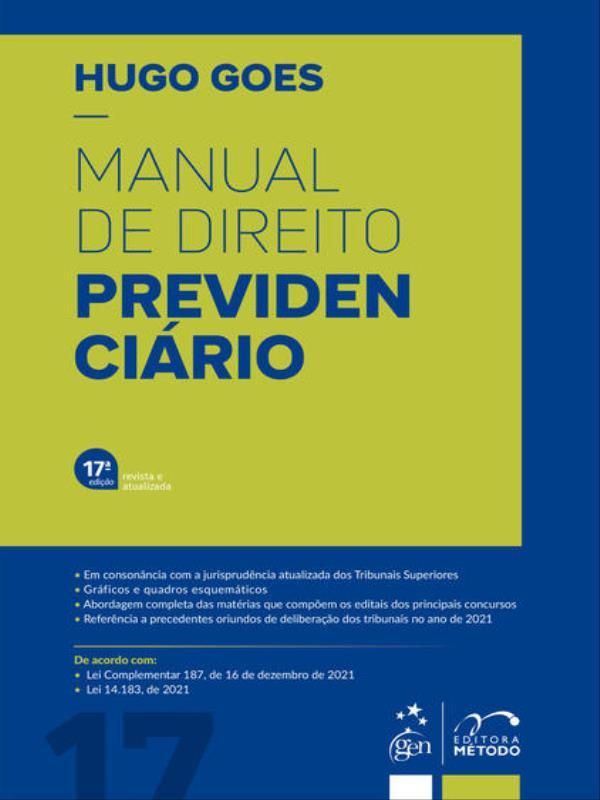 Manual de Direito PrevidenciáRio