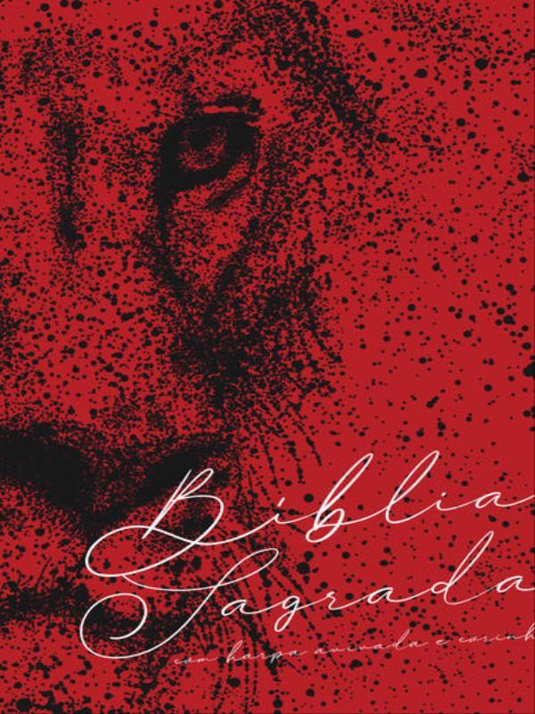 BíBlia Arc Leão Pontilhado - Letra Gigante