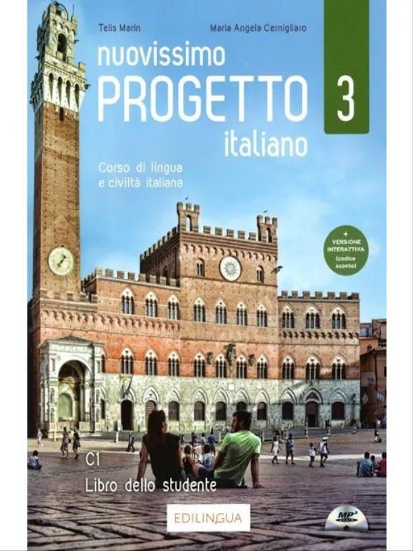 Nuovissimo Progetto Italiano 3 - Libro Dello Studente Con Dvd Video