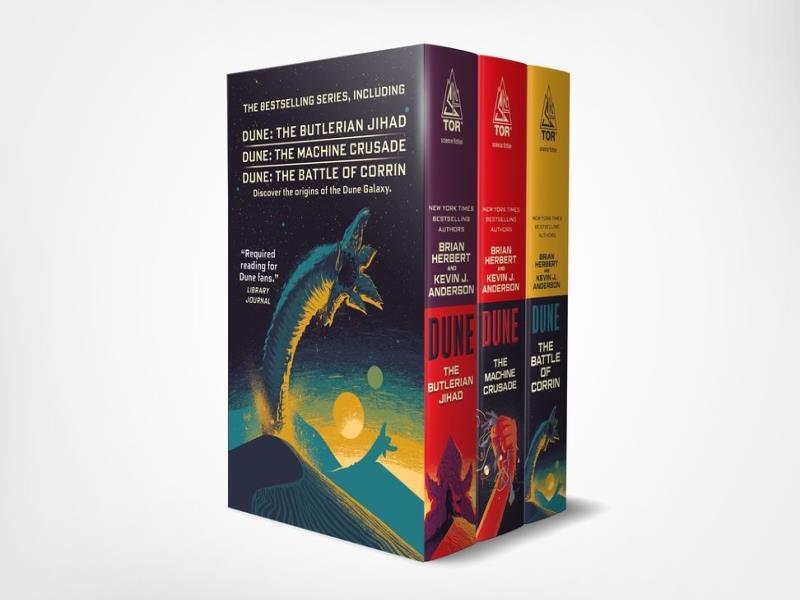 Legends Of Dune Mass Market Paperback Boxed Set