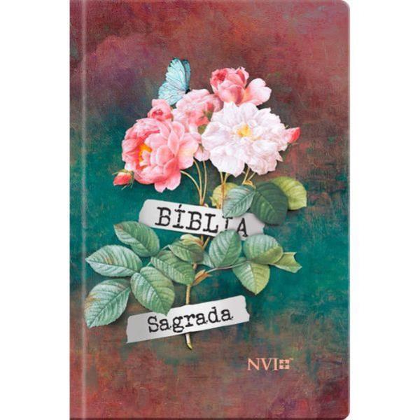 BíBlia Sagrada Flores Buque - Nvi