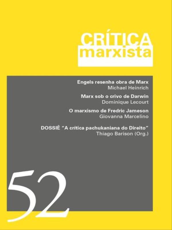 CríTica Marxista - Vol. 52 - Ano 2021