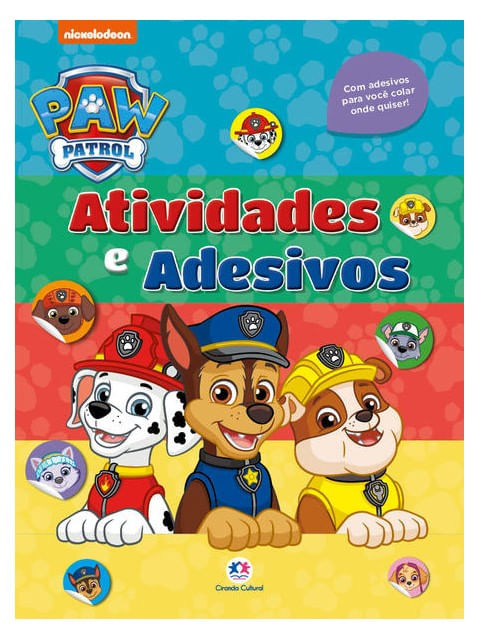Patrulha Canina - Adesivos e Atividades
