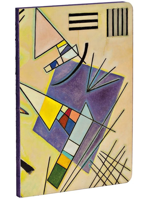 Black And Violet By Vasily Kandinsky - A5 Notebook - 14,60 X 20,9
