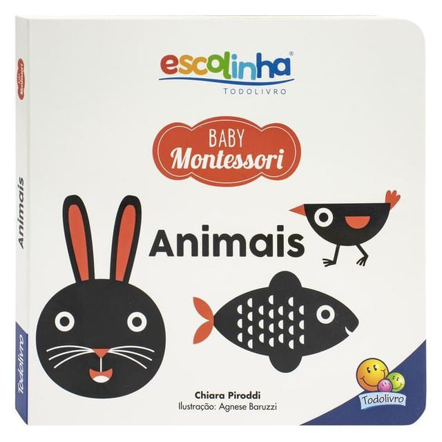 Escolinha Baby Montessori - Contrastes! Animais