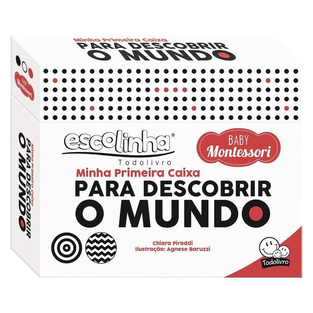 Baby Montessori Meu Primeiro Box P/ Descobrir:Mundo (Escolinha)