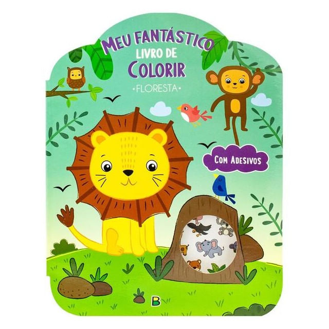 Meu FantáStico Livro de Colorir: Floresta