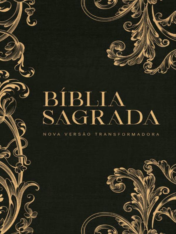 BíBlia Nvt Ornamentos Slim - Letra Maior