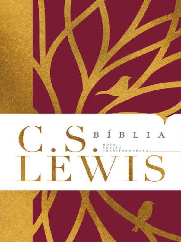 BíBlia C. S. Lewis Nvt, Capa Dura Vermelha, Leitura Perfeita