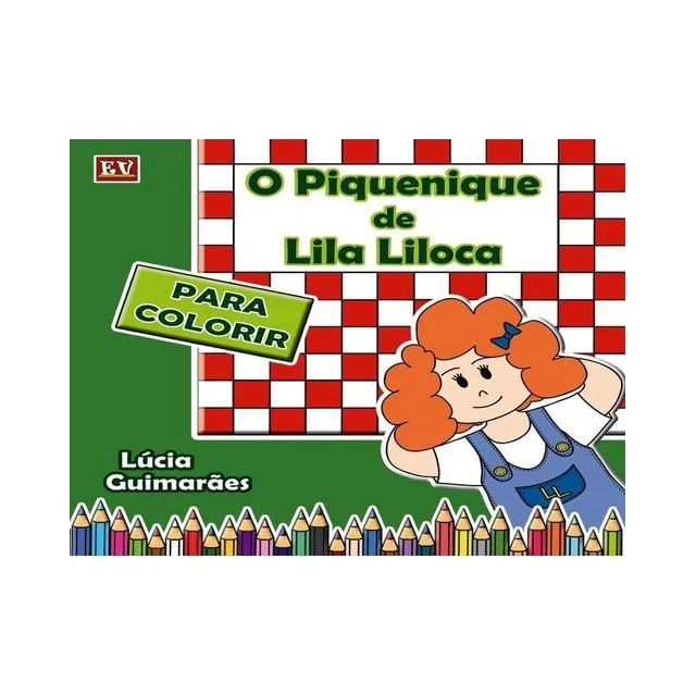 O Piquenique de Lila Liloca - para Colorir