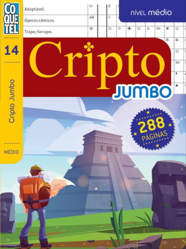Livro Coquetel Jumbo Cripto NíVel MéDio Ed 14