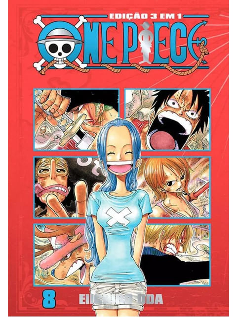 One Piece - 3 em 1 - Vol. 8
