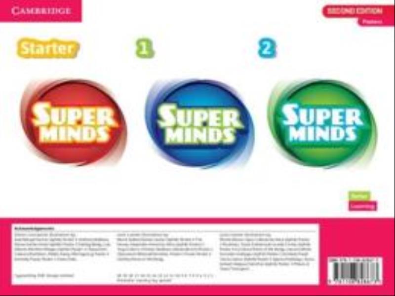 Super Minds Starter 1 And 2 - Poster Pack - British English - Second Edition