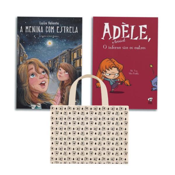 Kit a Menina com Estrela + o Inferno São os Outros + Ecobag
