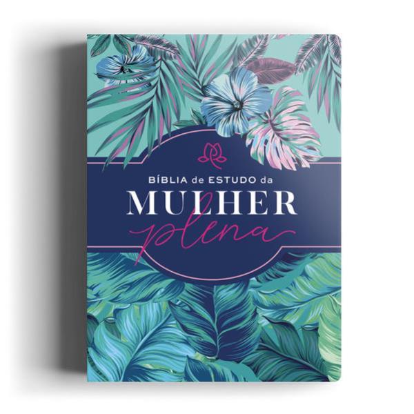 BíBlia Nvi de Estudo da Mulher Plena - Tropicalis Tiffany