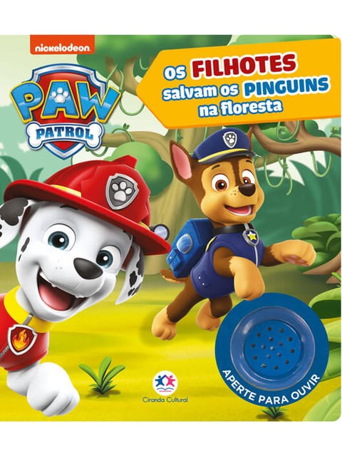 Patrulha Canina - os Filhotes Salvam os Pinguins na Floresta