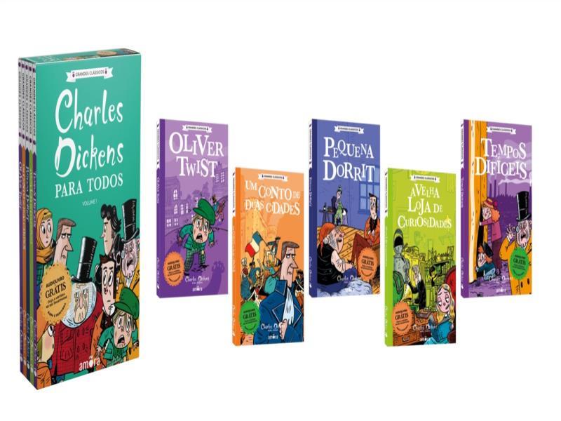 Box Charles Dickens - Volume 01 (com Audiolivro para Ouvir) - Vol. 1