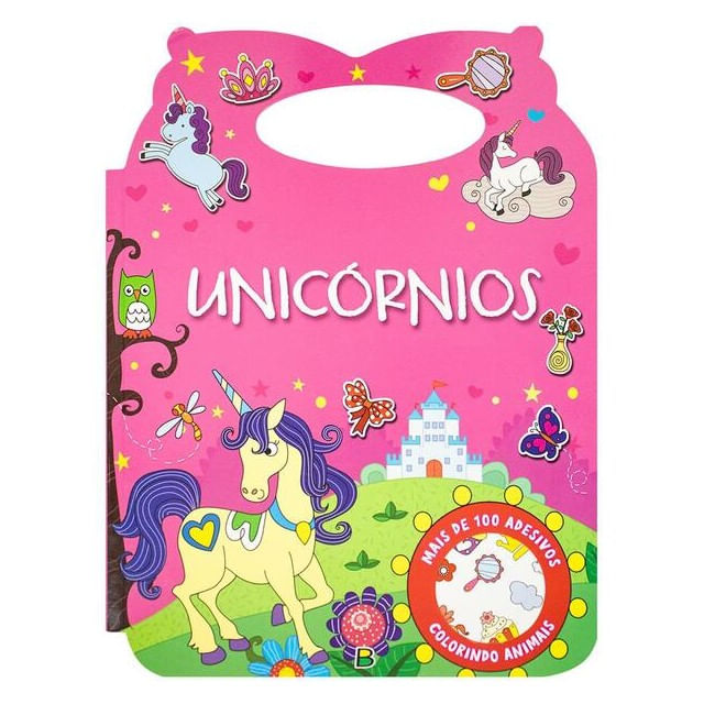 Colorindo Animais - um Livro com Alça: UnicóRnios