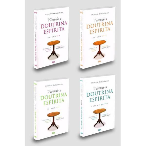 Coleção Vivendo a Doutrina EspíRita (com 4 Livros)