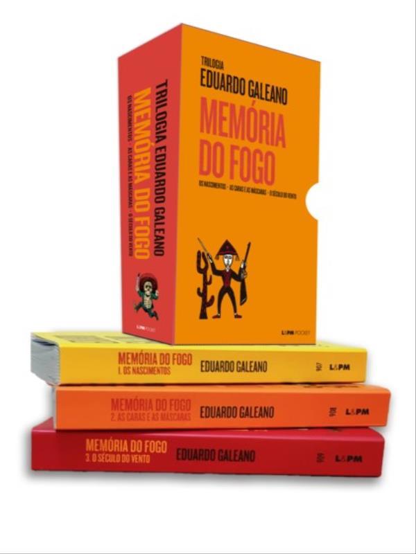 Caixa Especial MemóRia do Fogo - Trilogia