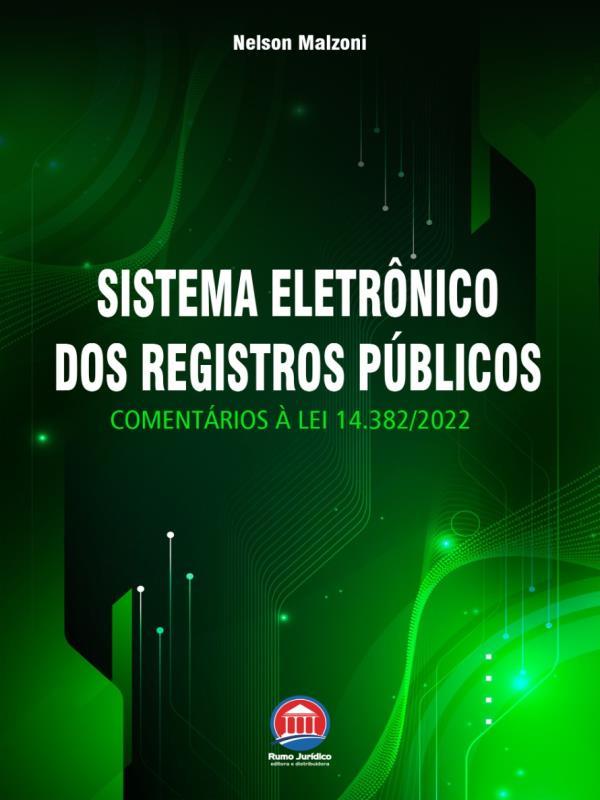 Capa de Sistema EletrôNico dos Registros PúBlicos - 2023