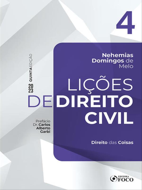 LiçõEs de Direito Civil - Volume 4 - 5ª Ed - 2023