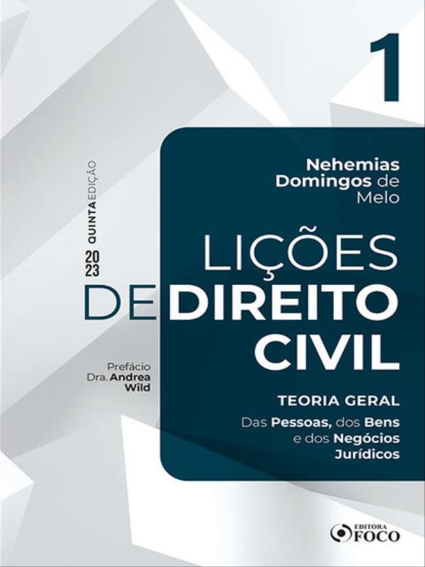 LiçõEs de Direito Civil - Volume 1 - 5ª Ed - 2023