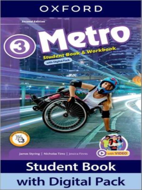 Metro 3 - Student'S Book And Workbook With Digital - Second Edition
