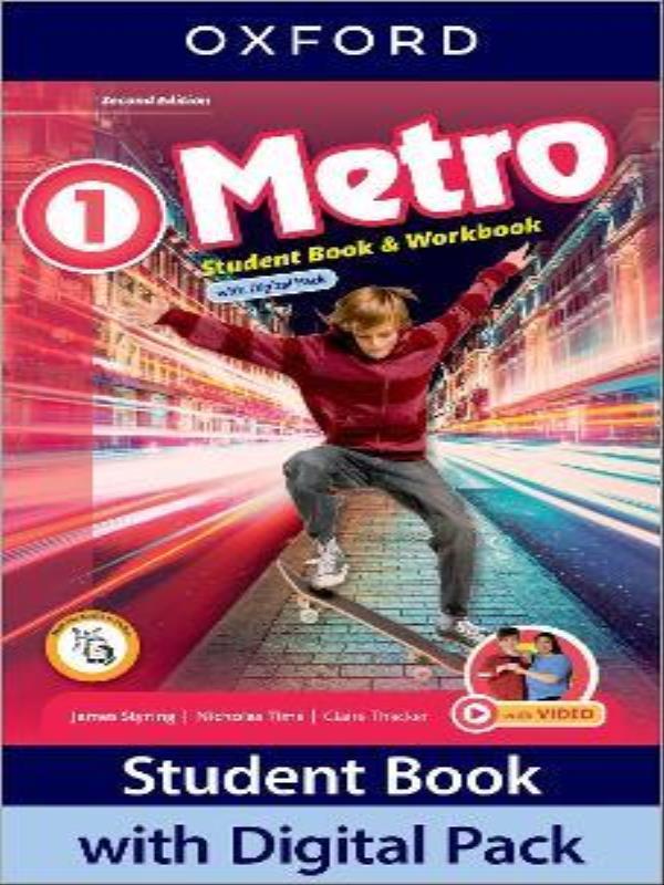 Metro 1 - Student'S Book And Workbook With Digital - Second Edition