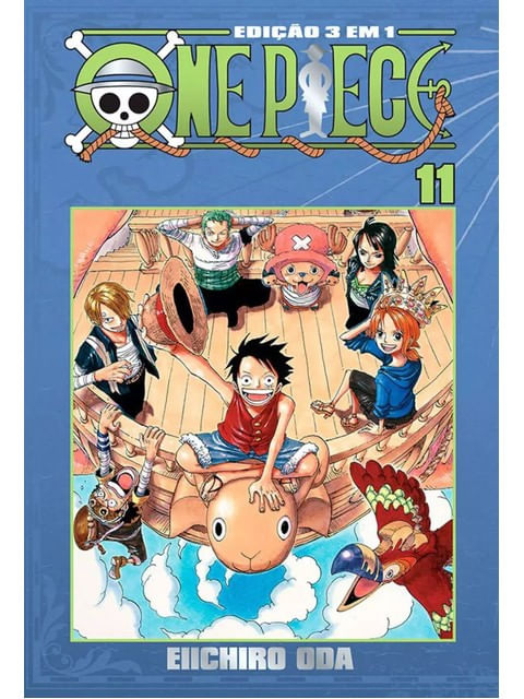 One Piece - 3 em 1 - Vol. 11