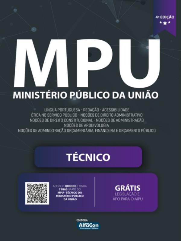 TéCnico - MinistéRio PúBlico da União - Mpu