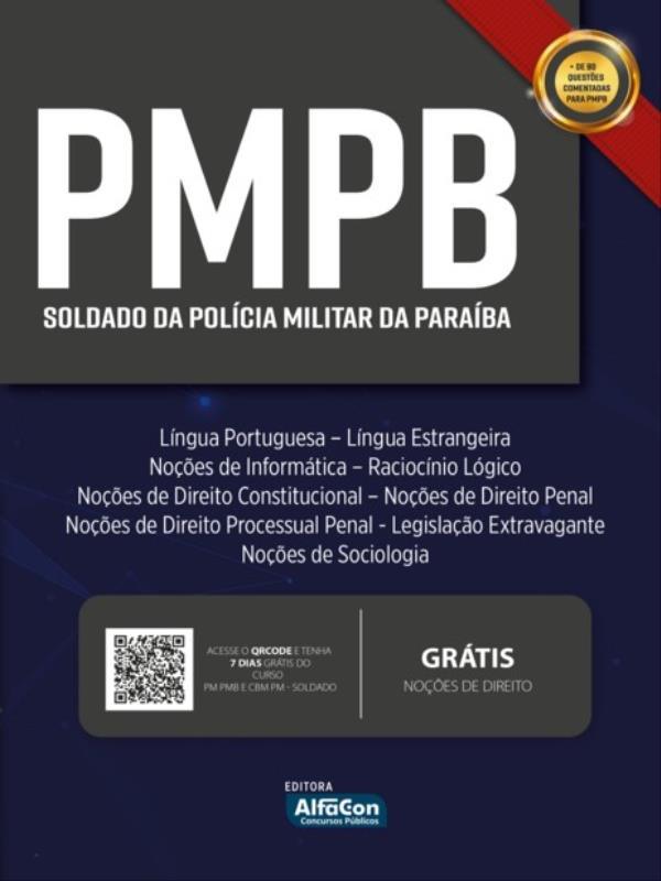 Apostila Pmpb - Soldado da PolíCia Militar do Estado da paraíBa