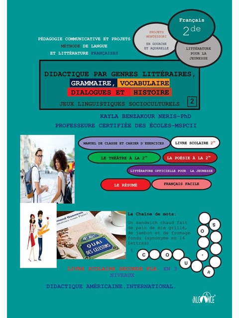 Didactique Par Genres LittéRaires, Grammaire, Vocabulaire, Dialogues Et Histoire - Vol. 2