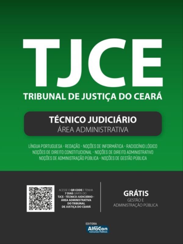 TéCnico JudiciáRio - áRea Administrativa - Tjce