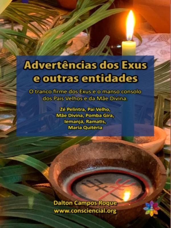 Capa do livro AdvertêNcias dos Exus e Outras Entidades de Dalton Campos Roque