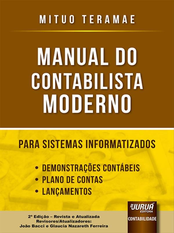Manual do Contabilista Moderno para Sistemas Informatizados - 2022