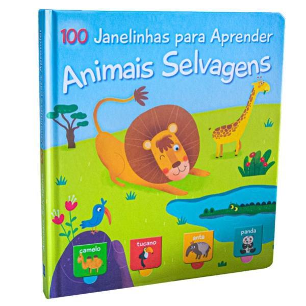 Animais Selvagens: 100 Janelinhas para Aprender