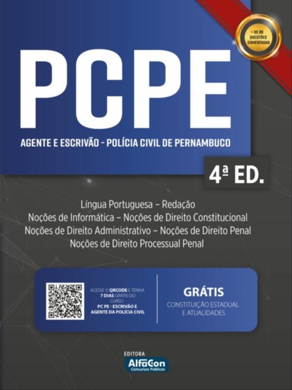 Agente e Escrivão da PolíCia Civil de Pernambuco - Pcpe