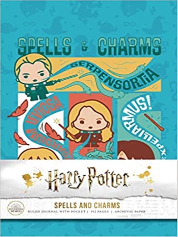Harry Potter - Spells And Charms Hardcover Ruled Journal