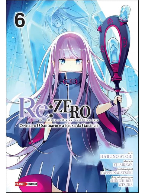 Re:Zero CapíTulo 4: o SantuáRio e a Bruxa da GanâNcia Vol. 6