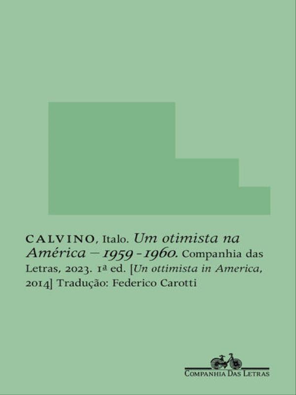 Um Otimista na AméRica